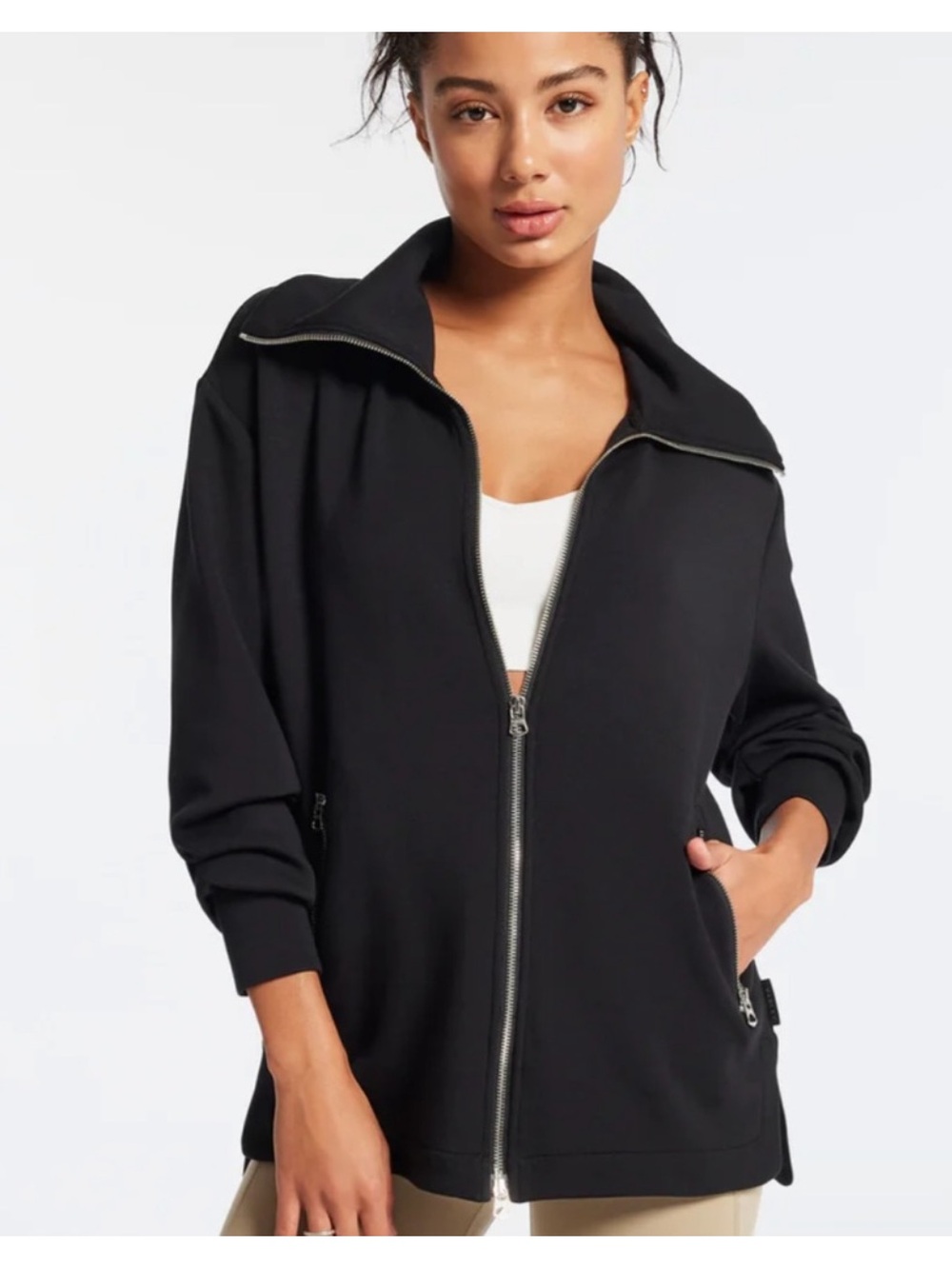 Varley•Adair Zip Through Full Zip black XL - Picture 11 of 12